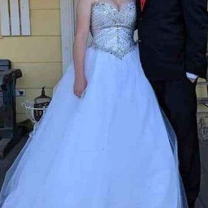 White Ball Gown